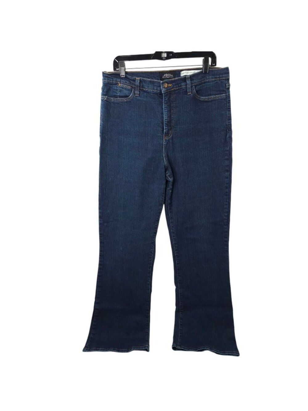NYD Jeans Flare Leg Jeans Womens Size 18 High Rise Dark Wash Stretch Denim